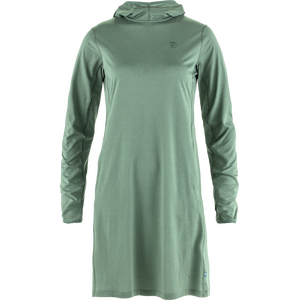 Fjällräven Abisko Sun-hoodie Dress Womens, Patina Green (614), XL