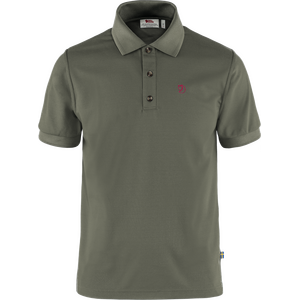 Fjällräven Crowley Pique Shirt Mens, Mountain Grey (032), S