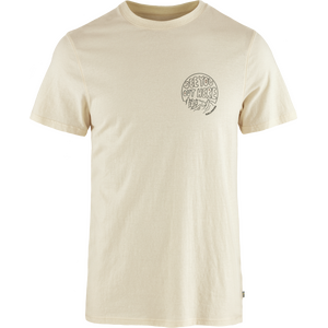 Fjällräven Hemp Blend Out Here T-shirt Mens, Chalk White (113), M