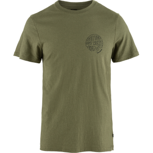 Fjällräven Hemp Blend Out Here T-shirt Mens, Green (620), S