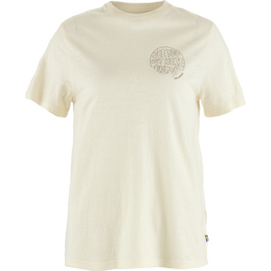 Fjällräven Hemp Blend Out Here T-shirt Womens, Chalk White (113), S