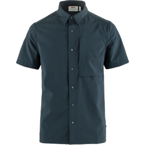 Fjällräven High Coast Pack Shirt Short Sleeve Mens, Dark Navy (555), S