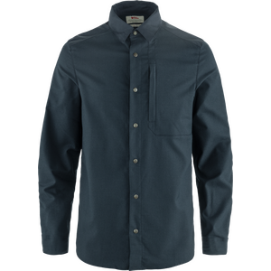 Fjällräven Keb Trekking Shirt Long Sleeve Mens, Dark Navy / Dark Navy (555-555), XL