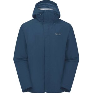 Rab Downpour Jacket Mens, Tempest Blue, S