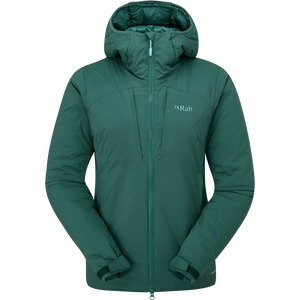 Rab Xenair Alpine Jacket Womens, Green Slate, M (UK 12)