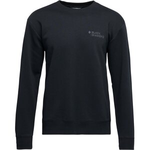 Black Diamond Mini Stacked Crewneck Mens, Black, S
