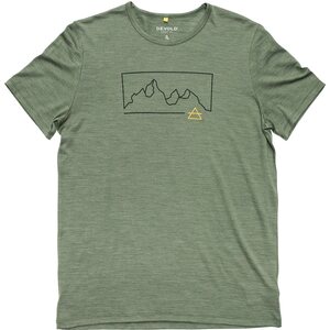 Devold Active Outline Tee Mens, Forest, M