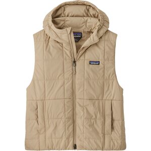 Patagonia Light Gust Hooded Vest Womens, Oar Tan, L