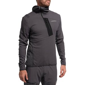 La Sportiva Big Wall Pullover Hoody Mens, Onyx / Chalk, S