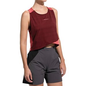 La Sportiva Sunfire Tank Womens, Redwood / Rosebay, M