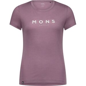 Mons Royale Icon Merino Air-Con Tee Women, Mauve, M