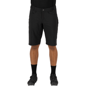 Mons Royale Diversion Merino Trail Shorts Mens, Black, L