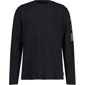 Maloja AndrianoM. Organic Cotton Longsleeve Mens, Deep Black, M
