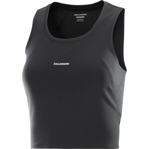 Salomon SHKout Bliss Tanklette Womens, Deep Black, XL