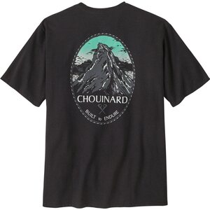 Patagonia Chouinard Crest Pocket Responsibili-Tee Mens, Ink Black, XL