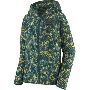 Patagonia Houdini Jacket Womens, Wild Botanist: Wetland Blue, M