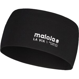 Maloja AmmerseeM. Merino Headband, Deep Black, One Size