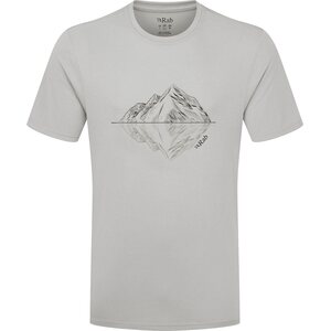 Rab Crimp Reflection Tee Mens, Light Zinc, XL
