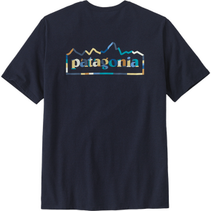 Patagonia Unity Fitz Responsibili-Tee Mens, New Navy, S