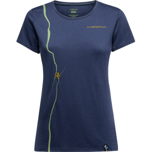La Sportiva Route T-Shirt Womens, Night Sky, XL