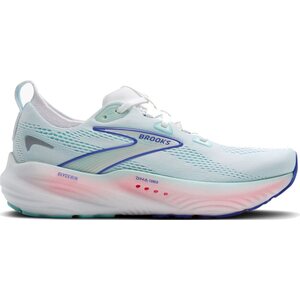 Brooks Glycerin 22 Womens, White/Limpet Shell/Amparo Blue, EUR 38.5 (US 7.5)