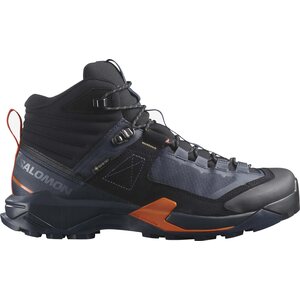 Salomon X Ultra Alpine Mid GTX Mens, Blue Nights / Black / Red Orange, EUR 40 (UK 6.5)