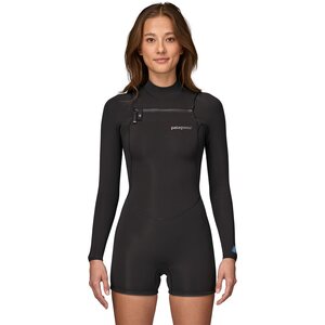 Patagonia Yulex Regulator Lite Front-Zip Long-Sleeved Spring Suit Womens, Black, 10