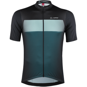 Löffler Bike Jersey Full Zip Grady Mid Mens, Dark Petrol, 56