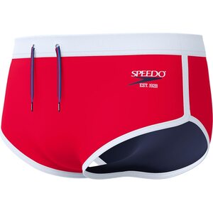 Speedo Retro Logo Brief Mens, High Risk Red, 30 (EUR 44)