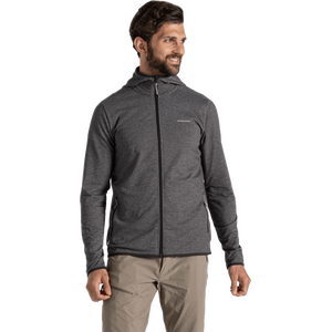 Craghoppers NosiLife Deft Hooded Jacket Mens, Black Pepper Marl, S