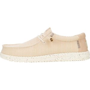 HeyDude Wally Stretch Sox Mens, Irish Cream / Egret, EUR 46