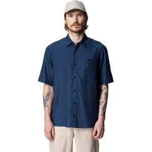 Houdini Tree Shortsleeve Shirt Mens, Big Blue Light, M