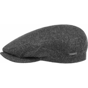 Stetson Driver Cap Virgin Wool, Dark Grey, 57/M