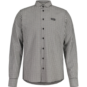 Maloja SchnappenM. 1/1 Check Shirt Mens, Deep Black Multi, S