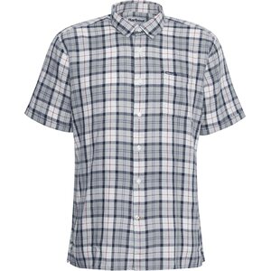 Barbour Midfield Tartan Summerfit Shirt Mens, Bleached Pine Tartan, S