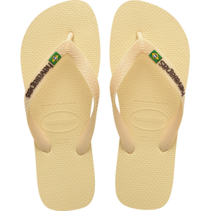 Havaianas Brazil Logo, Buttercream, 45/46