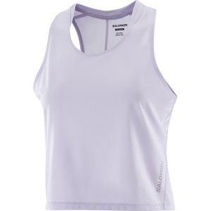 Salomon Sense Aero Short Tank Womens, Cosmic Sky, M