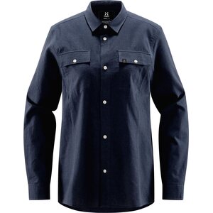 Haglöfs Curious Hemp Shirt Womens, Tarn Blue, M
