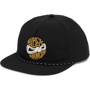 Black Diamond Synthetic Rope Hat, Black / Moab Brown Rope Badge, One Size