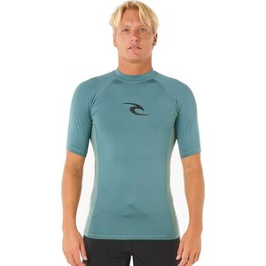 Rip Curl Waves UPF Performance Short Sleeve Mens, Bluestone, S
