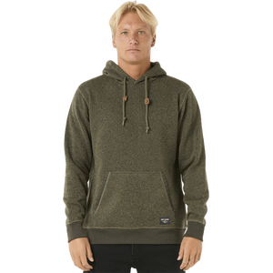 Rip Curl Crescent Hood Sweater Mens, Dark Olive, S