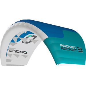 Ozone Pocket Rocket Parawing 1.9m², Marine Blue/Emerald/White