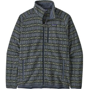 Patagonia Better Sweater Jacket Mens, Wover Together: Smolder Blue, XXL