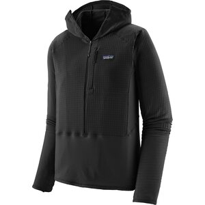 Patagonia R1 Hybrid Pullover Hoody Mens, Black, L