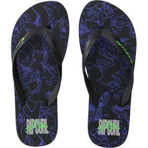 Rip Curl Core Energy Bloom Open Toe Mens, Black/Blue, EUR 42