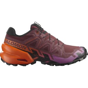 Salomon Speedcross 6 Color Capsule Womens, Tawny Port/Nocturne/Red Orange, EUR 37 1/3 (UK 4.5)