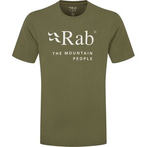 Rab Stance Mountain Organic Cotton Tee Mens, Army, S