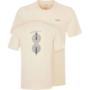 Rab Stance Axe Tee Mens, Ecru, XL