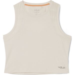 Rab Rivelin Crop Tank Womens, Pebble, L (UK 14)
