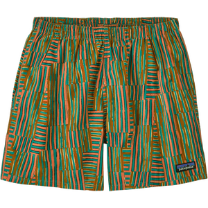 Patagonia Funhoggers Shorts Womens, Quilty Fitz: Heartleaf Green, L